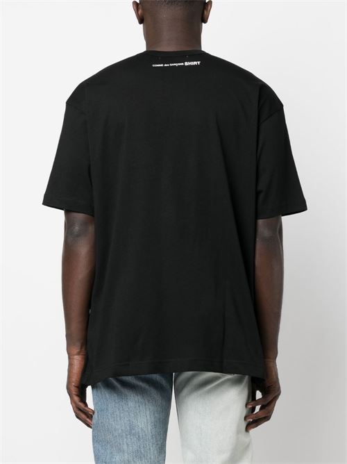 T-shirt con logo COMME DES GARÇONS SHIRT | FKT0150511